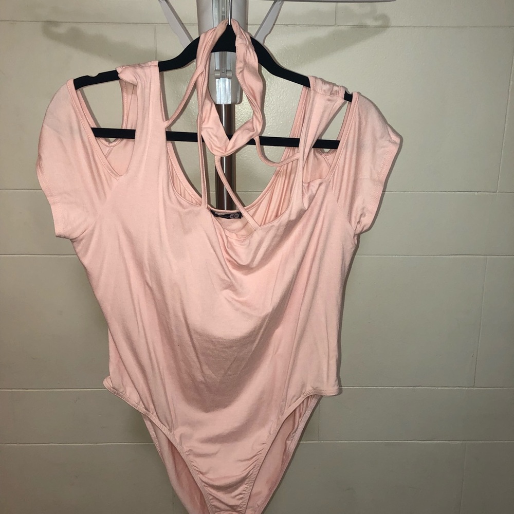 Pink bodysuit